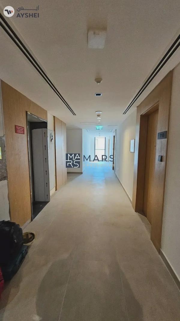 One-bedroom apartment for sale in Al Mamsha with elevated view.