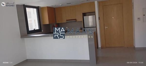 One-bedroom apartment for sale in Al Mamsha with elevated view.