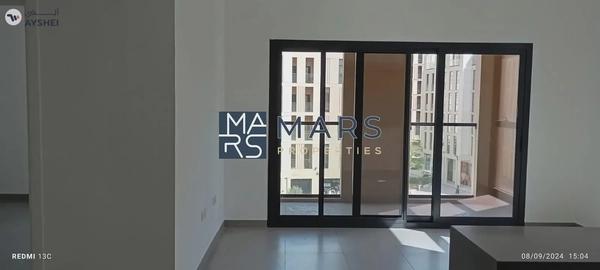 One-bedroom apartment for sale in Al Mamsha with elevated view.