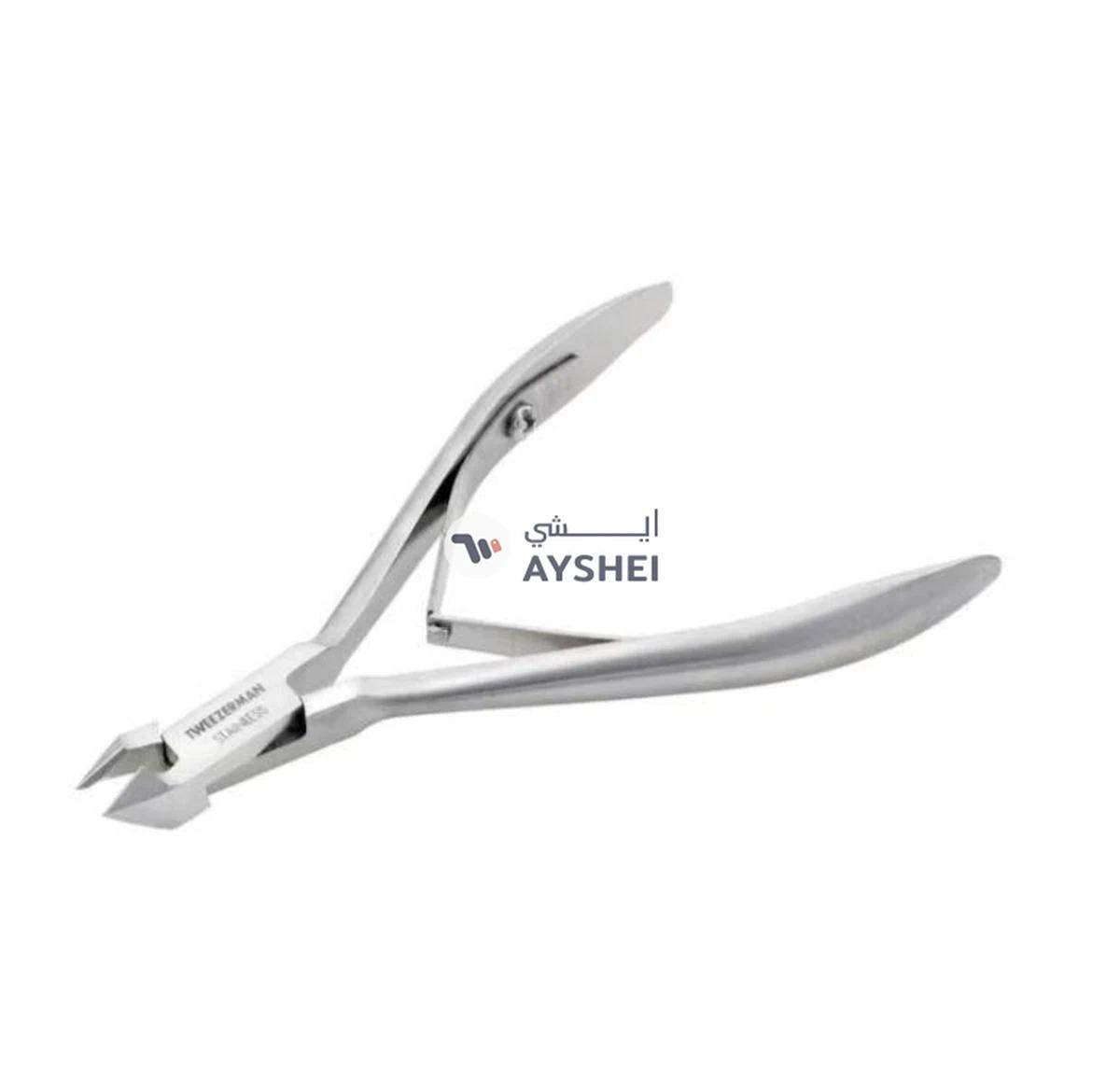 Tweezerman Professional Rockhard Cuticle Nipper Silver-0-landscape