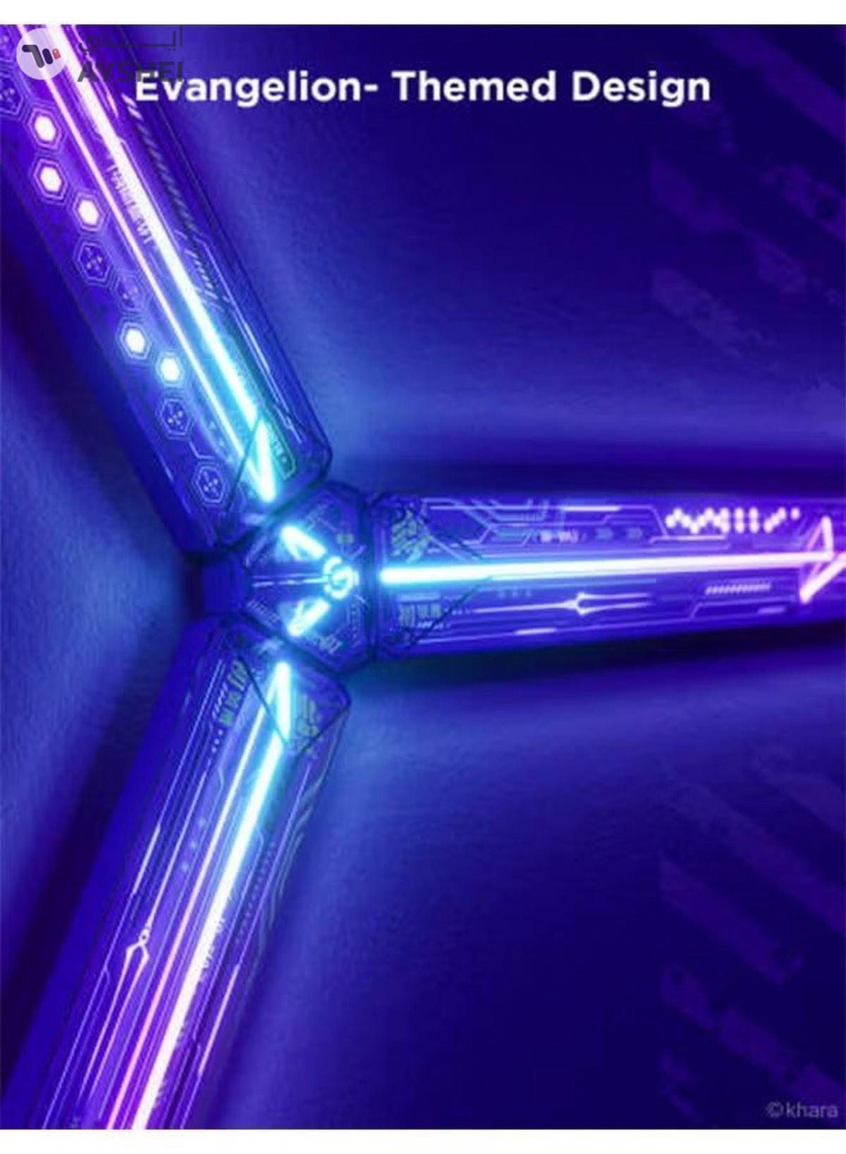 Govee X Evangelion Gaming Wall Light, RGBIC Color Support, 12 Light Sections & 8 Connectors, High-Level DIY Customization, Sci-fi-like Smart Control Features, Wi-Fi + Bluetooth Connectivity | H6063-5-5