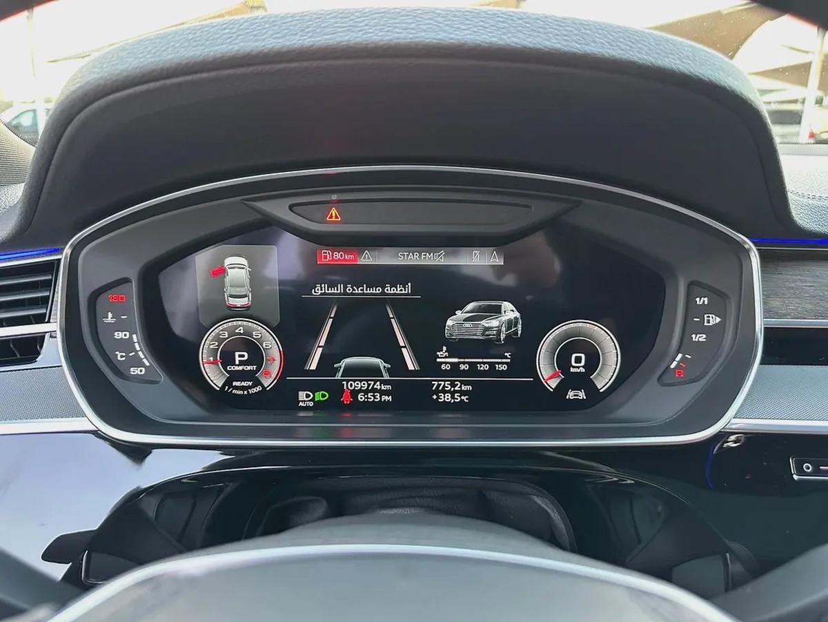 (2021) AUDI A8 //QUATTRO// GCC FULL OPTION -ORIGINAL PAINT--11-11