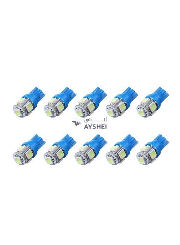 Generic 10-Piece T10 Car LED Light Bulb