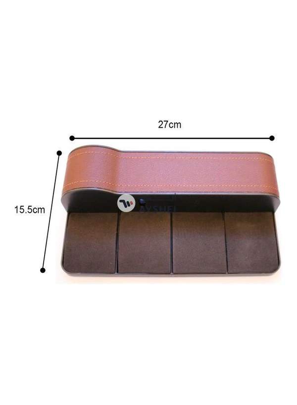 Generic 2-Piece Car Organizer Seat Carriage Bag