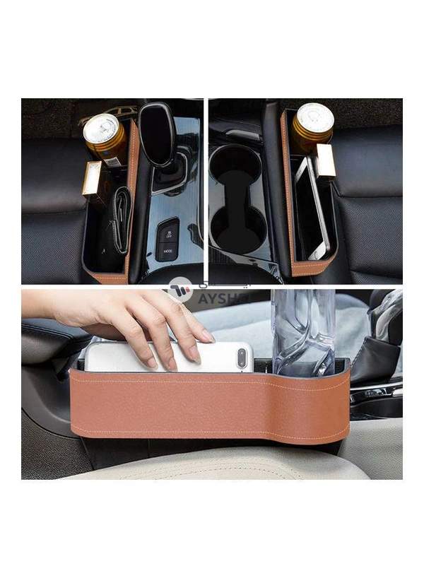 Generic 2-Piece Car Organizer Seat Carriage Bag