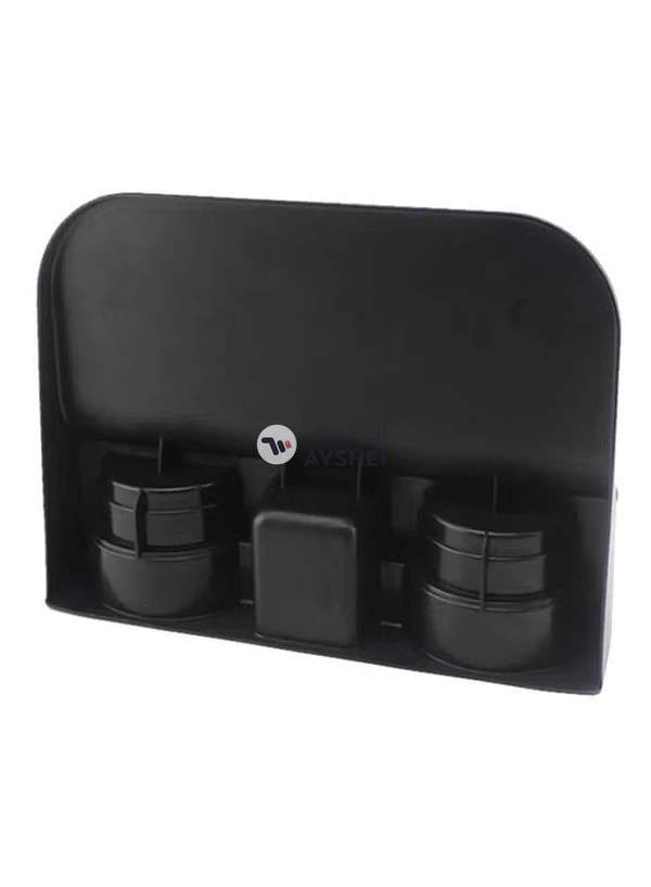Generic Car Seat Seam Wedge Cup Holder Food Drink Bottle Mount Stand Storage Organizer Black