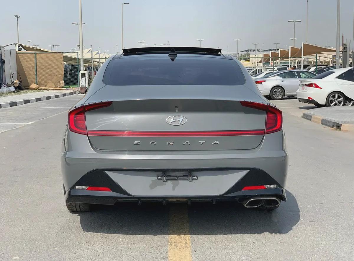 AED 1050 Monthly | Sonata SEL | 2021 Model | USA Specs | Panoramic Sunroof | Excellent Condition-4-4