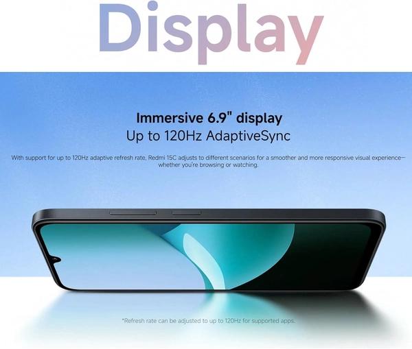 Xiaomi Redmi 15C 4G Midnight Black 8GB+256GB