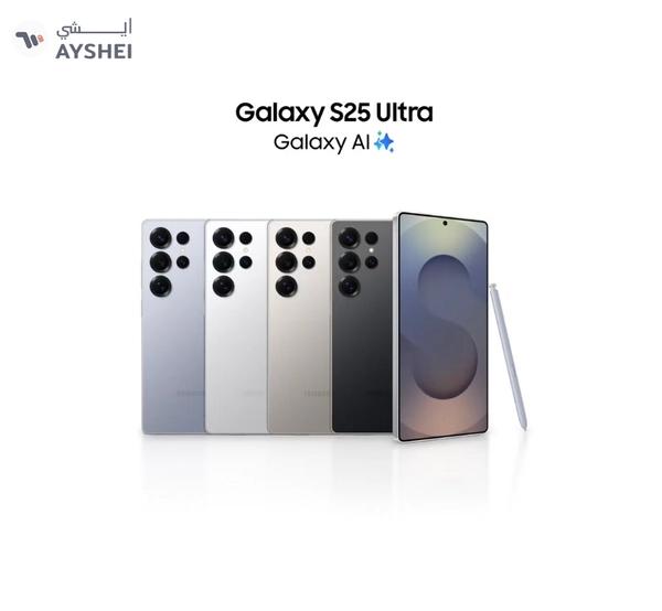Samsung Galaxy S25 Ultra AI Dual SIM Titanium Grey 12GB RAM 256GB 5G - Middle East Version