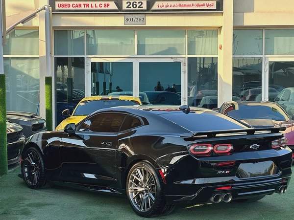 CHEVROLET CAMARO ZL1 GCC 2022 Full service history Original paint Zero accidents Full option Full ca