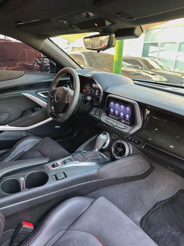CHEVROLET CAMARO ZL1 GCC 2022 Full service history Original paint Zero accidents Full option Full ca