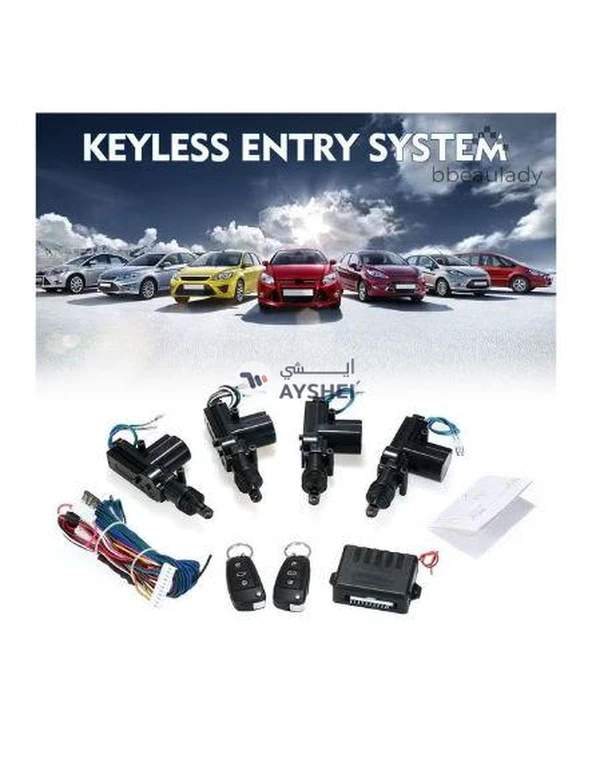 Generic Car Auto Remote 4 Door Bracket Keyless Entry System