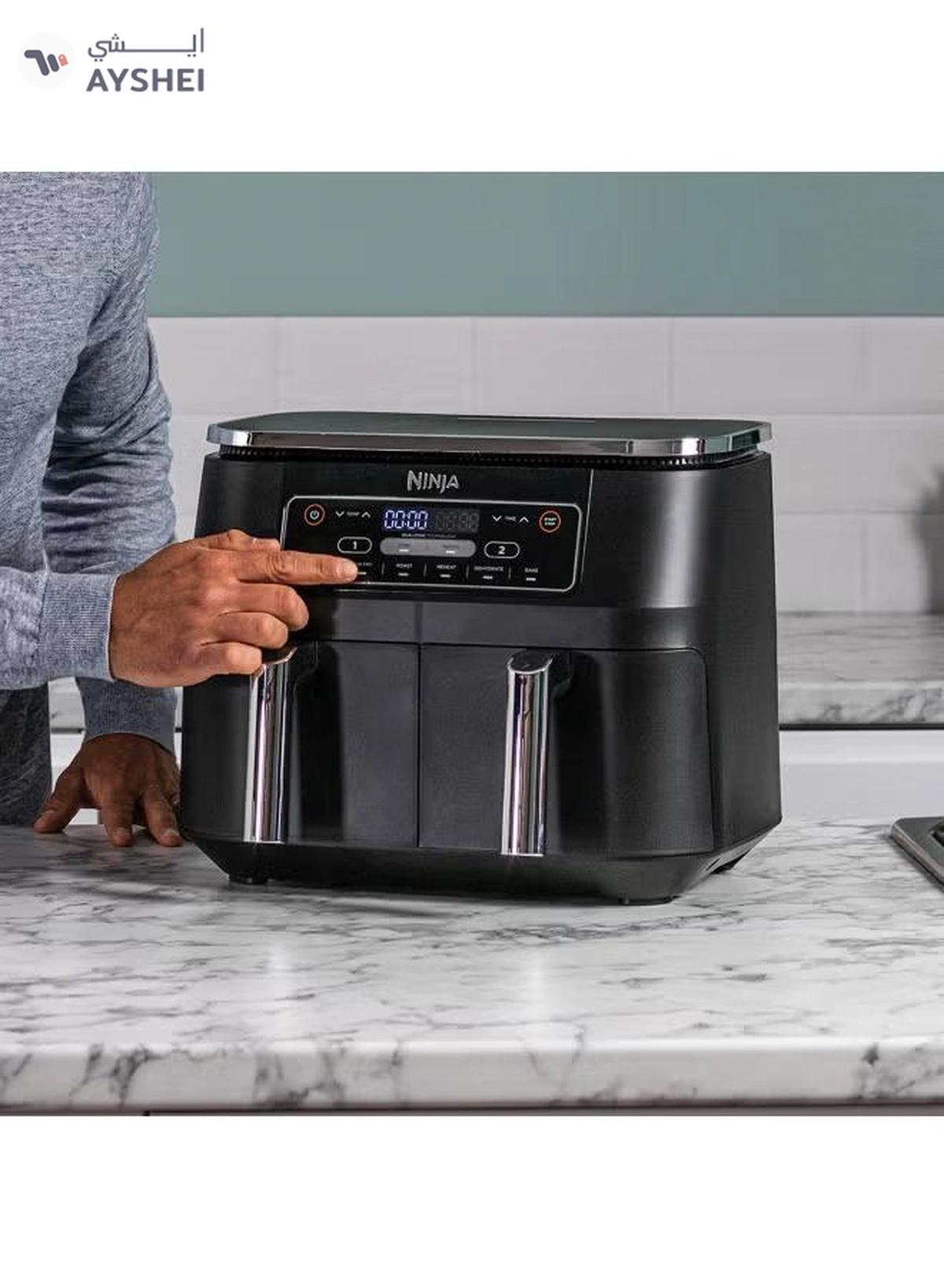 Ninja Dual Zone Healthy Fryer 7.6 L 2470 W AF300ME/AF300EU Black-0-portrait