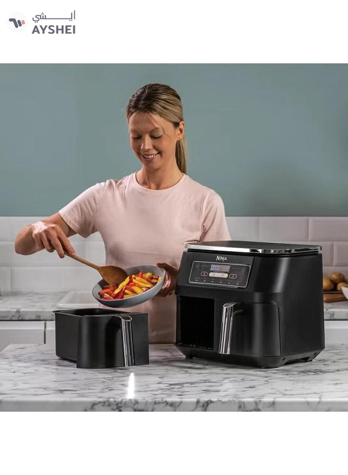 Ninja Dual Zone Healthy Fryer 7.6 L 2470 W AF300ME/AF300EU Black-1-portrait