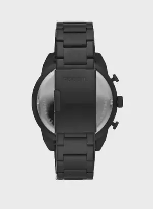 Fossil Men's Bronson Chronograph Watch FS5712 - 50 mm - Black