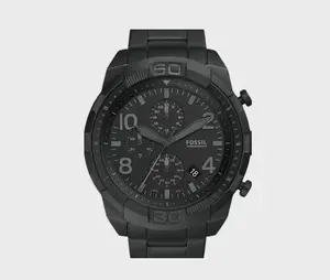 Fossil Men's Bronson Chronograph Watch FS5712 - 50 mm - Black