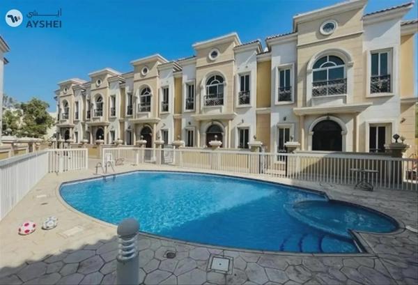 VILLA FOR RENT IN MIRDIF VILLAS, MIRDIF Spacious 4 Masters BDR Villa in Community for Rent