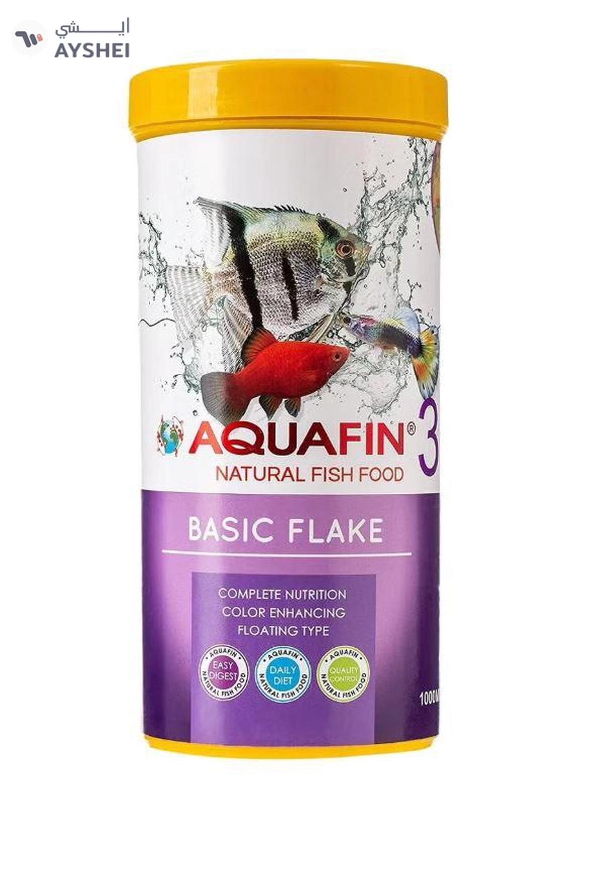 AQUAFIN KW Zone Aquafin Basic Flake Food 1000 ml-0-portrait