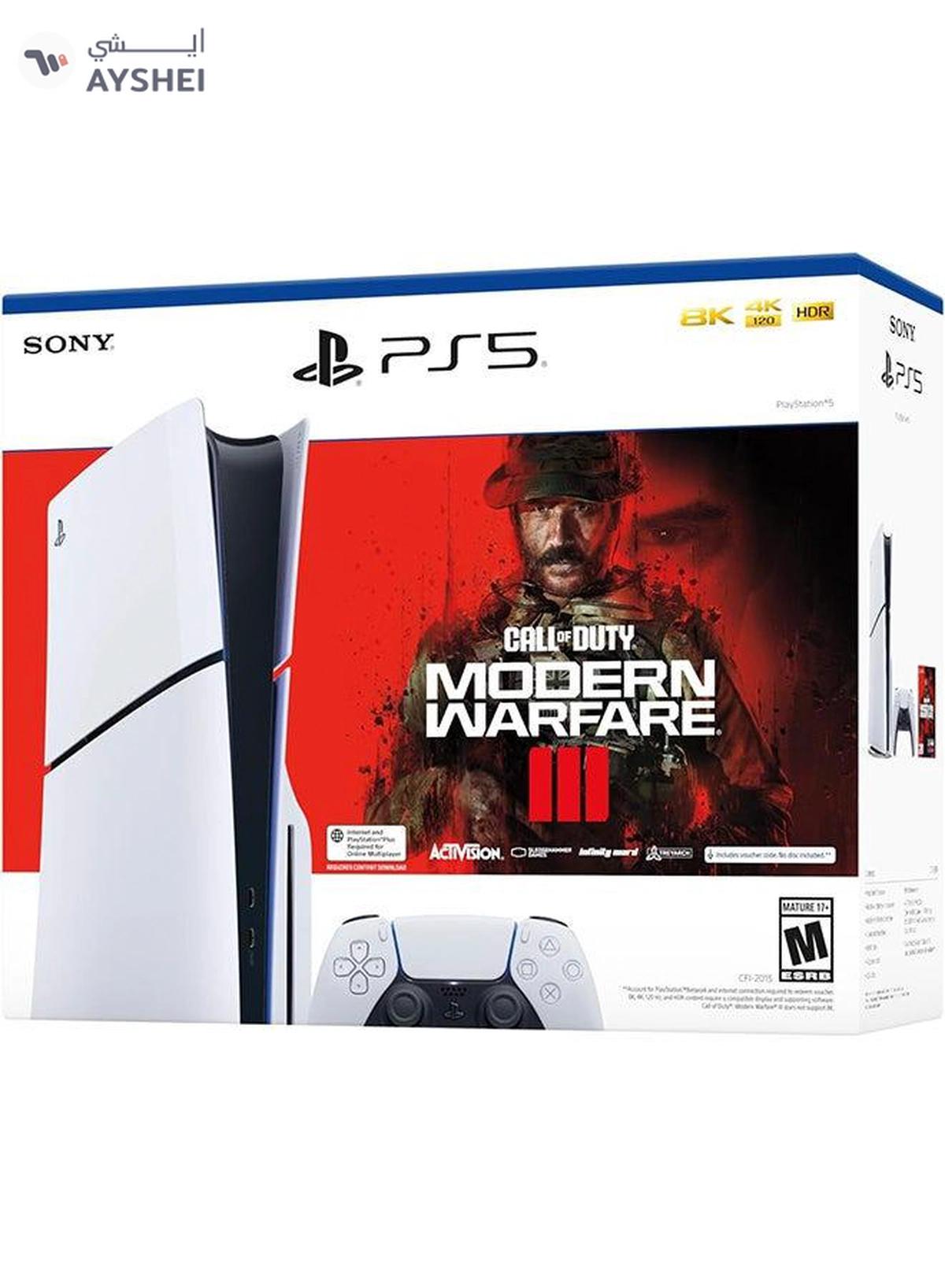 Sony PlayStation 5 Slim Disc Console – Call of Duty Modern Warfare III Bundle- International Version-1-1