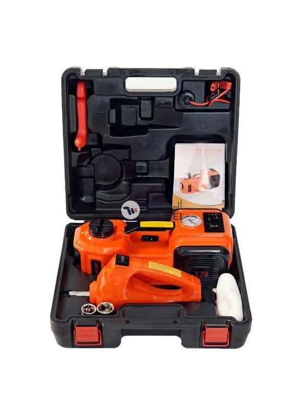 Generic Portable Electric Jack With Tire Inflator And LED Flashlight