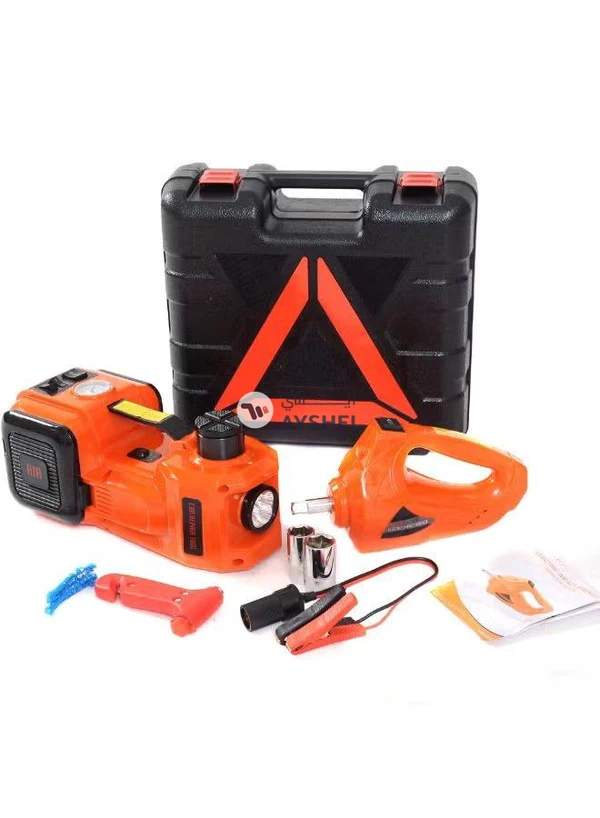 Generic Portable Electric Jack With Tire Inflator And LED Flashlight