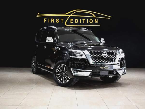 2022 ll Nissan patrol Le Platinum V8 ll 400 Hp ll Warranty And Service History Available ll Gcc