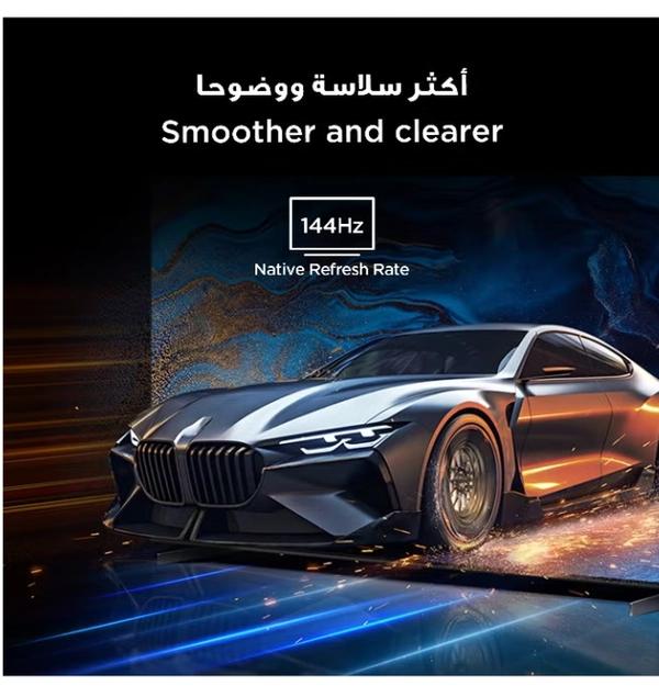 TCL Television 75 Inch Smart TV 4K QD-Mini LED Colorful Quantum Crystal HDR 10+ Gaming Google TV, 144Hz Native Refresh Rate, ONKYO 2.1 Hi-Fi, Dolby Atmos, AI Mode, (2025 Model) 75C6K Black