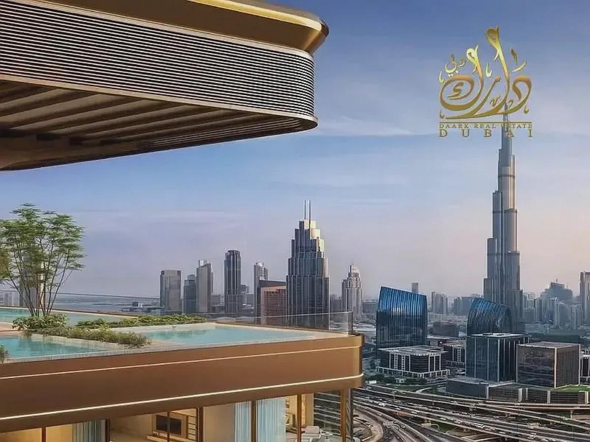 FULLY BURJ KHALIFA VIEW | METRO STATION FRONT | LUXURY LIVING-3-3