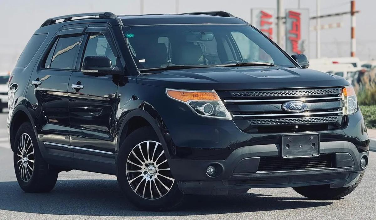 FORD EXPLORER | XLT I WHITE INTERIOR | 2013 | ONLY : 115,375 KM | JAPAN IMPORT | CLEAN TITLE-0-0