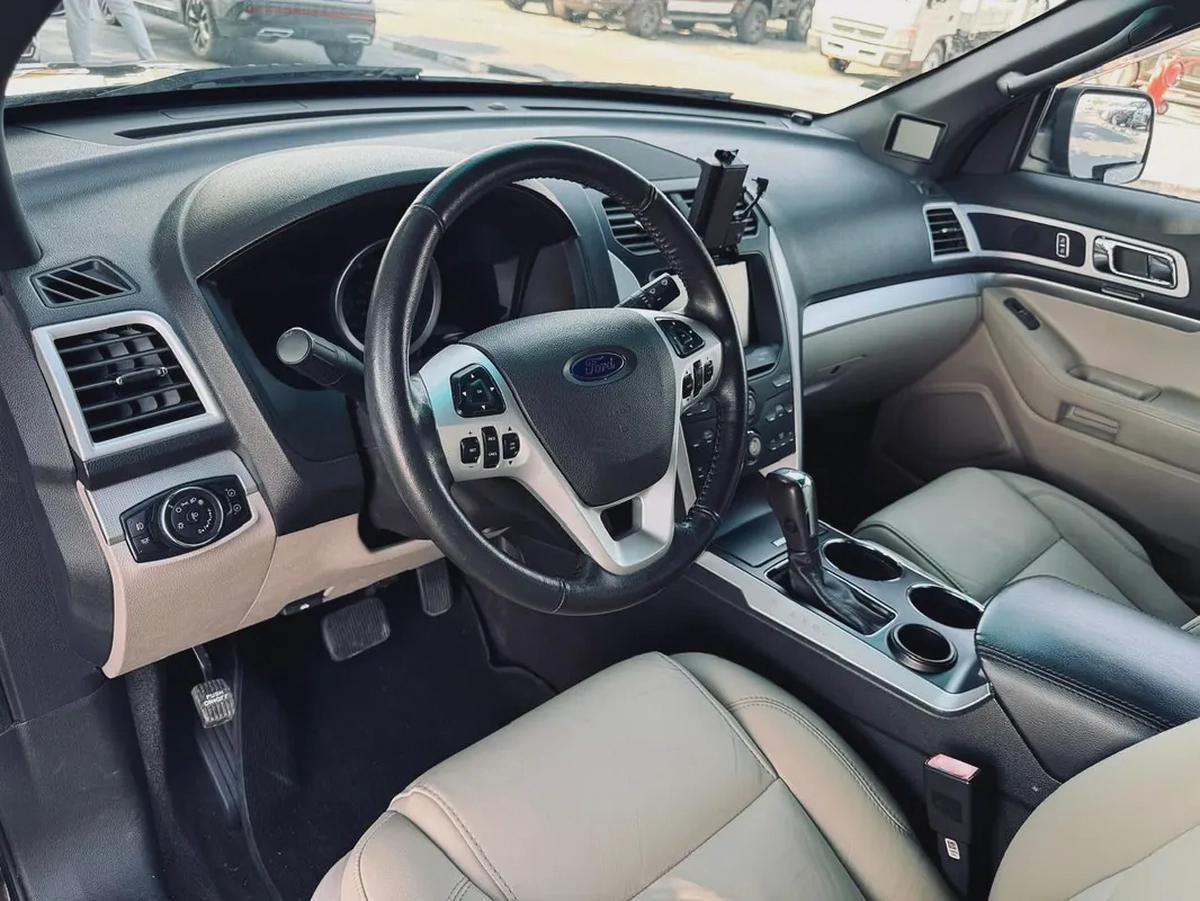 FORD EXPLORER | XLT I WHITE INTERIOR | 2013 | ONLY : 115,375 KM | JAPAN IMPORT | CLEAN TITLE-10-10