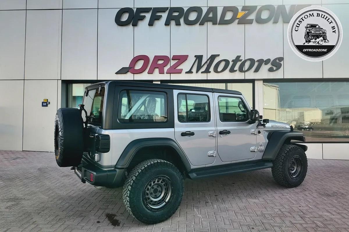6 Mos ORZ Wty and 1 Yr ORZ SP | 2021 Jeep Wrangler 4DR Sport Silver | ORZ Custom Built-5-5