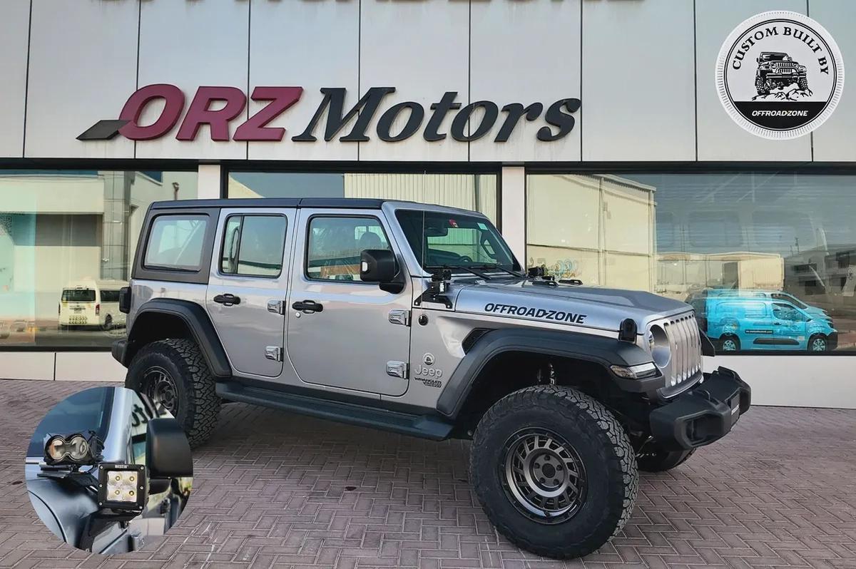6 Mos ORZ Wty and 1 Yr ORZ SP | 2021 Jeep Wrangler 4DR Sport Silver | ORZ Custom Built-7-7