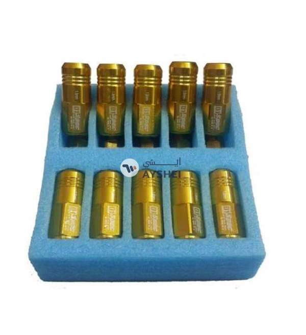 D1 Spec 10-Piece Racing Nut Set