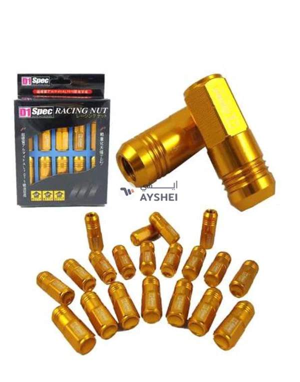 D1 Spec 10-Piece Racing Nut Set