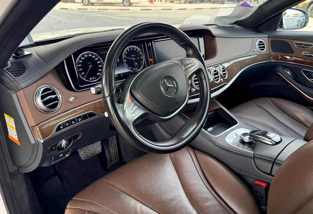 BENZ S400 H | 2015 | BROWN INTERIOR | JAPAN IMPORT | CLEAN TITLE |-16-16