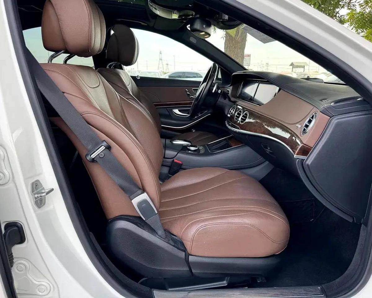 BENZ S400 H | 2015 | BROWN INTERIOR | JAPAN IMPORT | CLEAN TITLE |-13-13