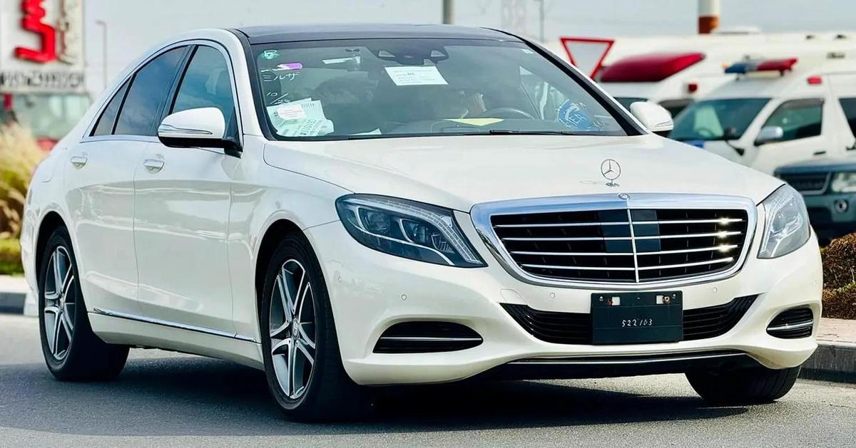 BENZ S400 H | 2015 | BROWN INTERIOR | JAPAN IMPORT | CLEAN TITLE |-6-6