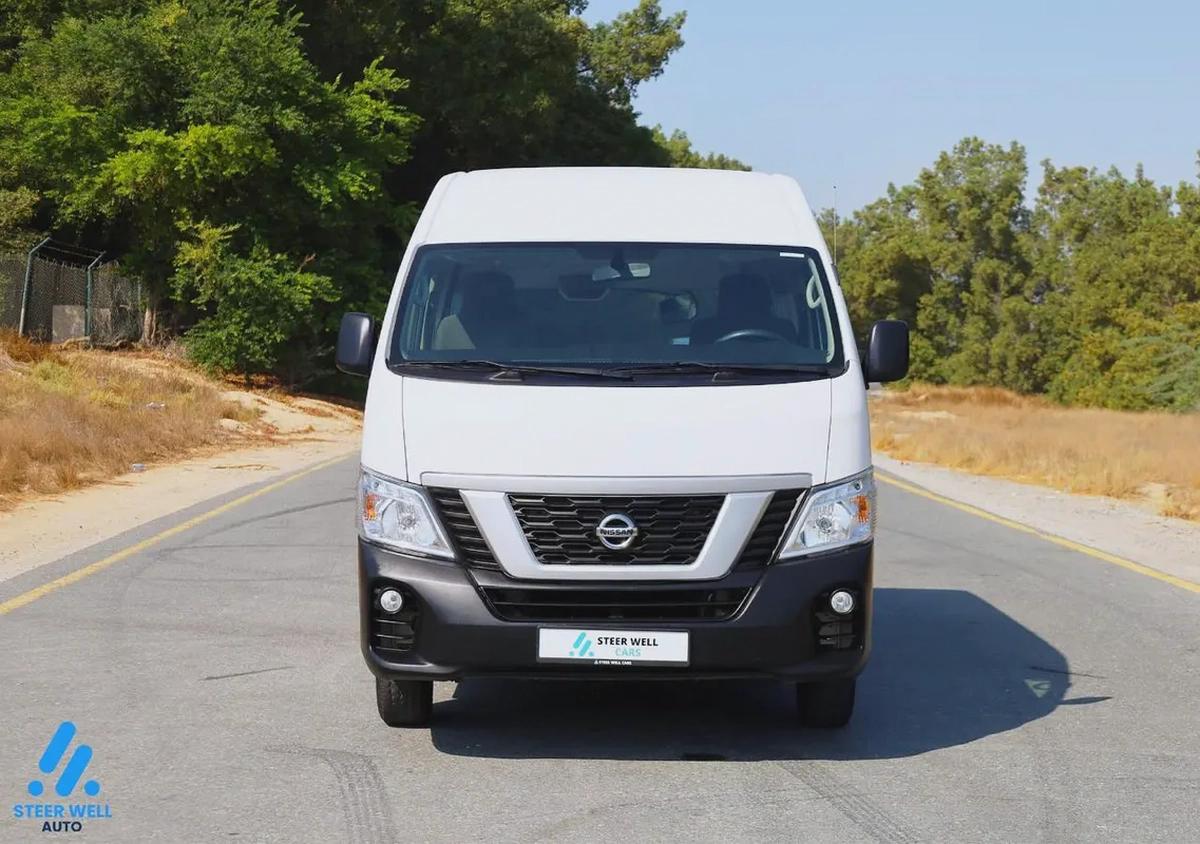 2021 Nissan Urvan NV350 Highroof 13-Seater Passenger Van GCC White Manual-1-1