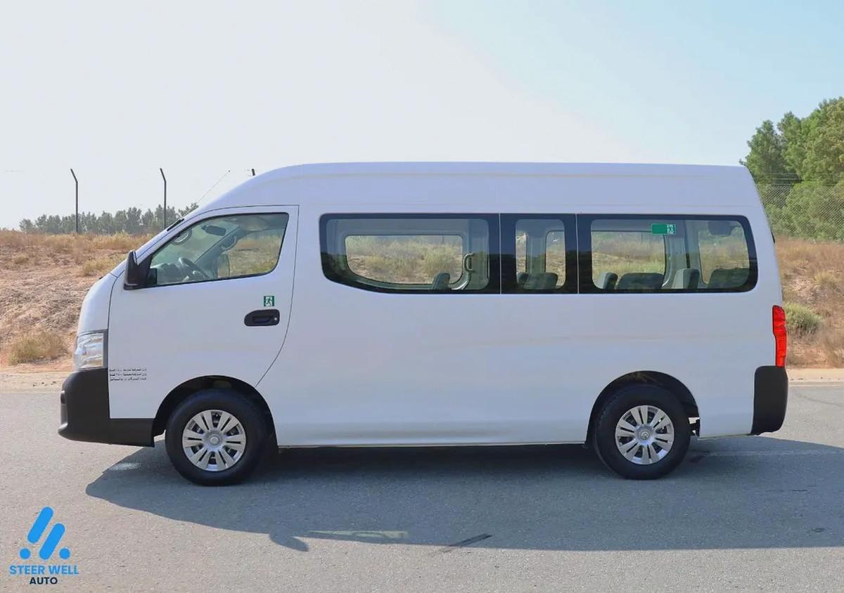 2021 Nissan Urvan NV350 Highroof 13-Seater Passenger Van GCC White Manual-4-4