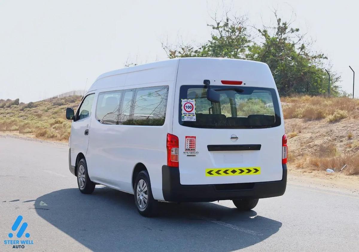 2021 Nissan Urvan NV350 Highroof 13-Seater Passenger Van GCC White Manual-5-5