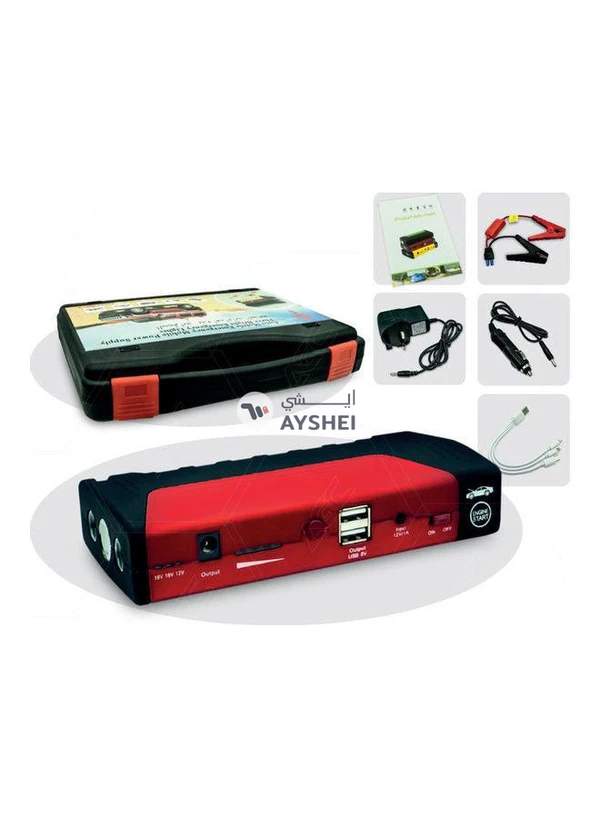 Generic 7-Piece Multi-Function Jump Starter And Accessories Set