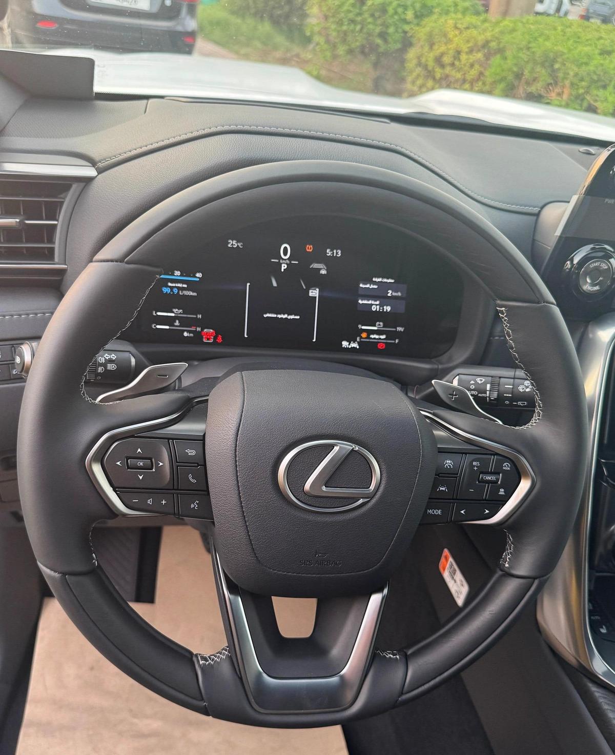 LEXUS LX600 SIGNATURE 2025 | 3.5L | ZERO KM | GCC | FULL OPTIONS-8-8