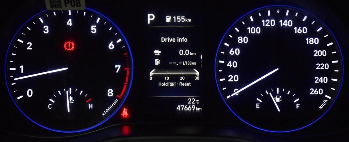 Hyundai Kona 2.0L ( 2023 Model ) in Blue Color GCC Specs-6-6