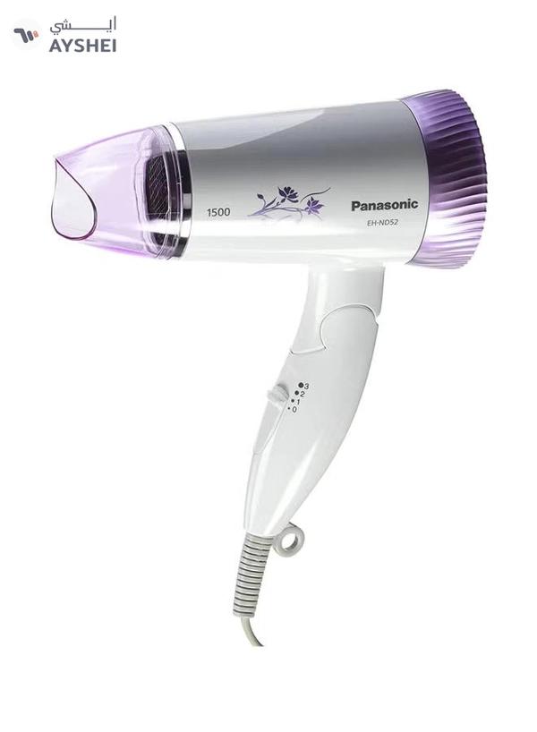 Panasonic Foldable Hair Dryer White/Purple
