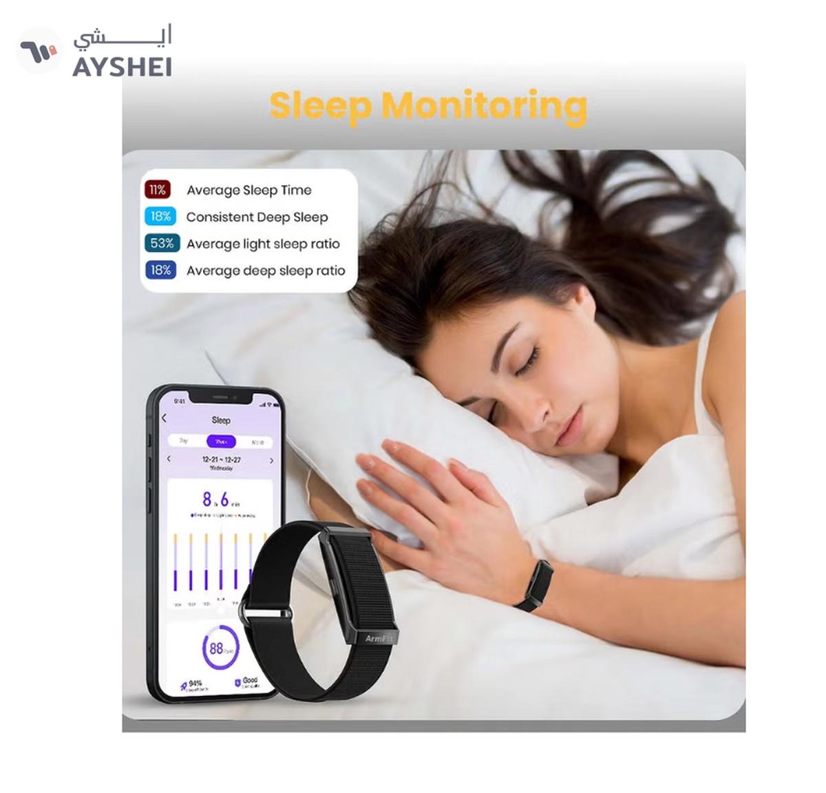 ArmFit Deep Zeero Membership fee fitness tracker band-4-4