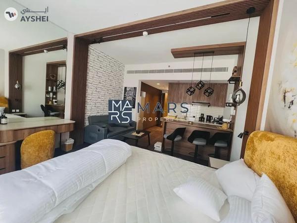 POOL VIEW FULLY FURNISHED STUDIO IN GATED COMMMUNITY