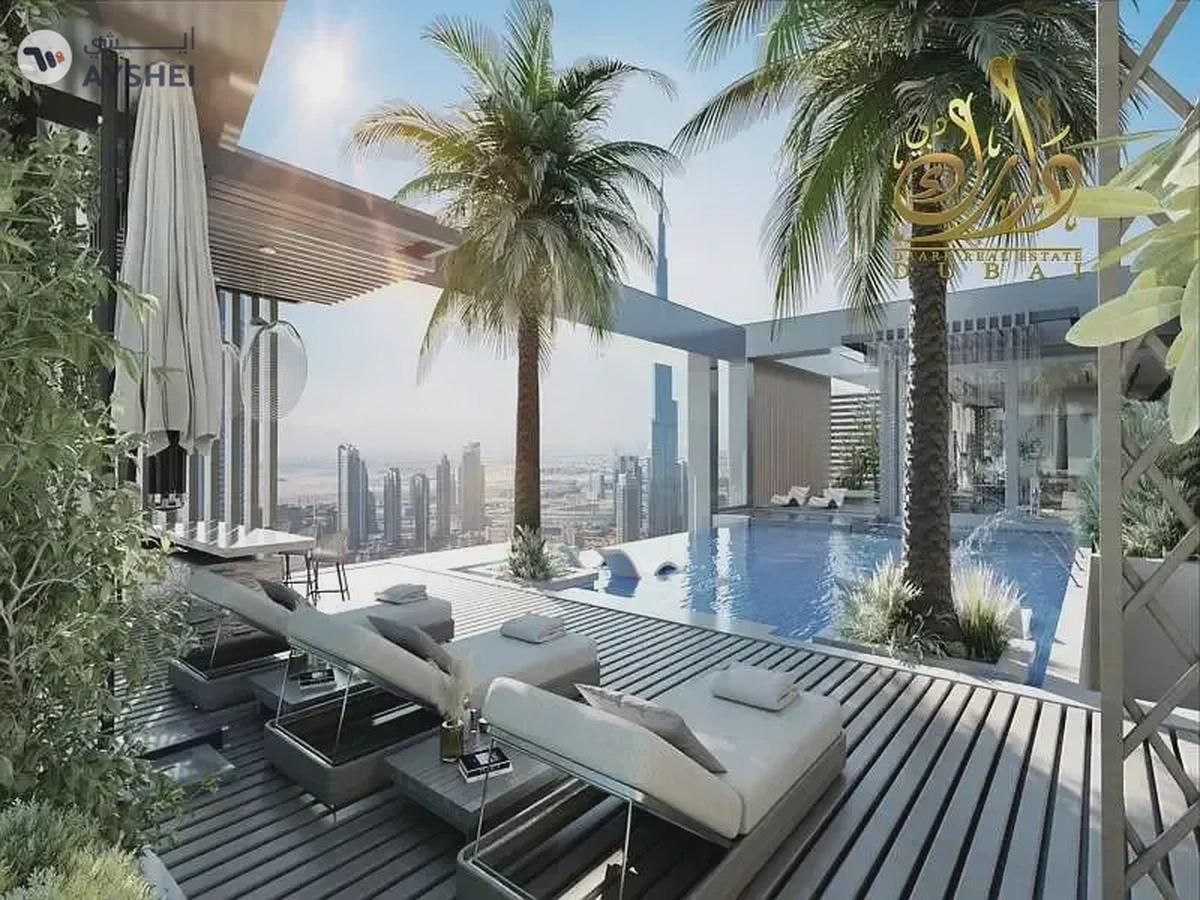 PRIVATE POOL WITH VIP FULLY FURNISHED_1% MONTHLY_HIGH FLOOR-3-3