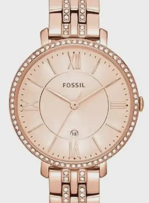 Fossil Women's Water Resistant Stainless Steel Analog Wrist Watch ES3546 - 36 mm - Rose Gold