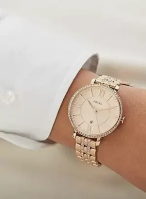 Fossil Women's Water Resistant Stainless Steel Analog Wrist Watch ES3546 - 36 mm - Rose Gold