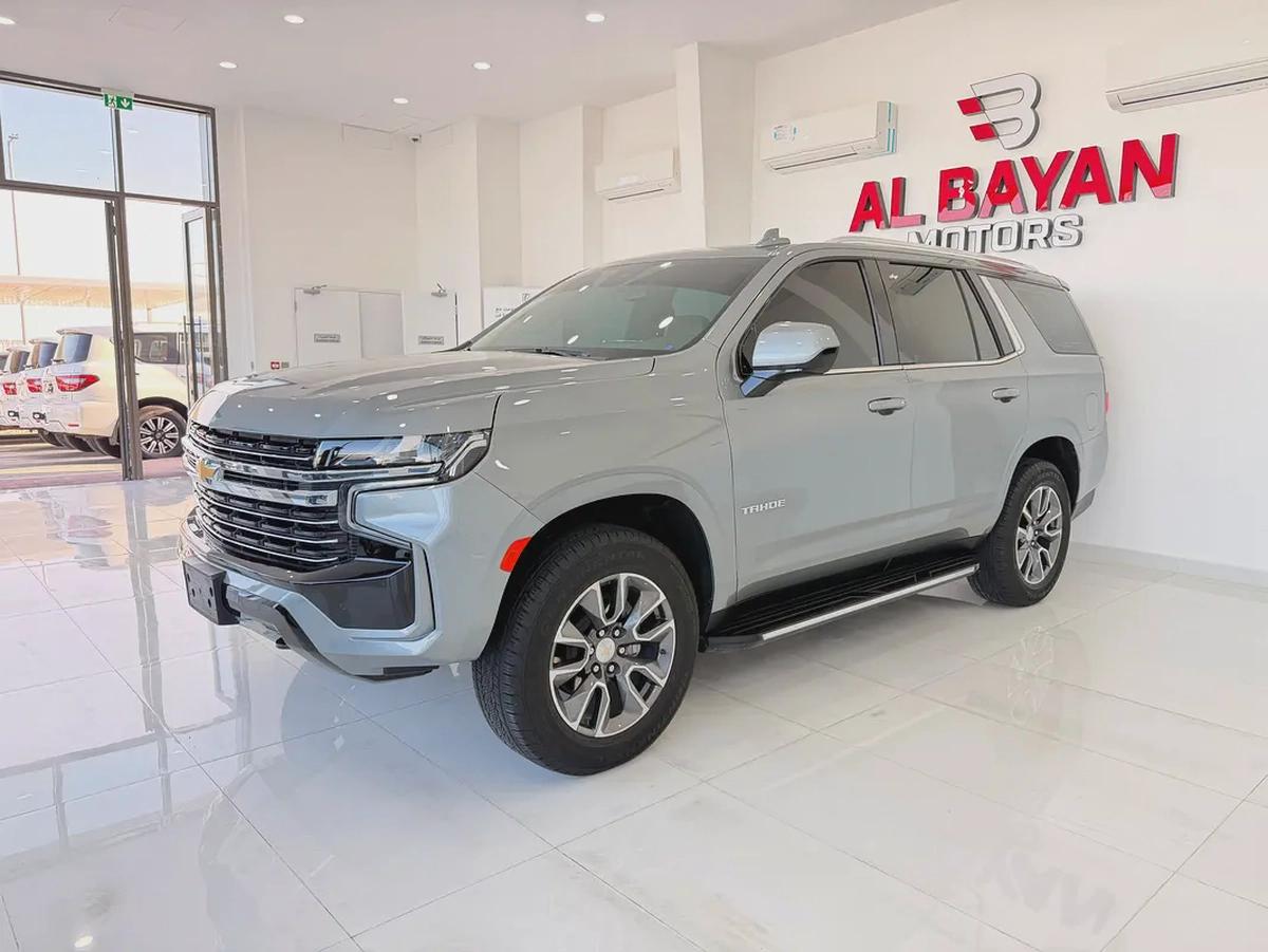 شيفروليه تاهو LT رمادي / بيج 2023 ( بن حمودة)-1-1